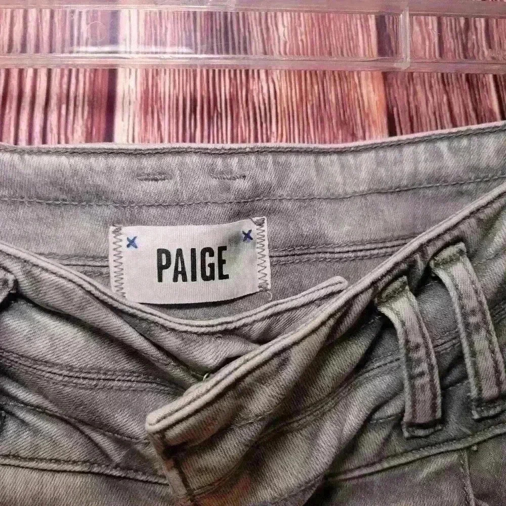 Paige Grey high rise Cindy denim woman's sz 28 - Picture 5 of 8